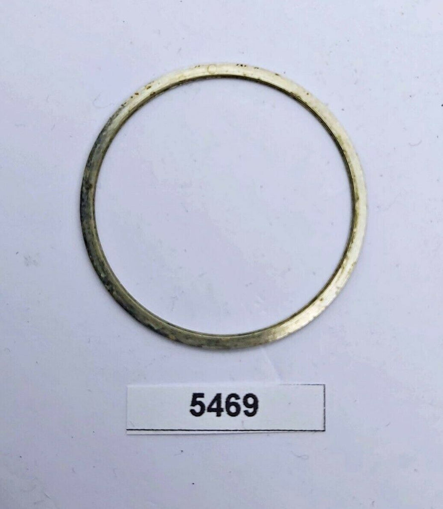 HARD TO FIND USED SEIKO MENS GASKET UNDERLAY METAL FOR 6309 7290 WATCH BVT05469