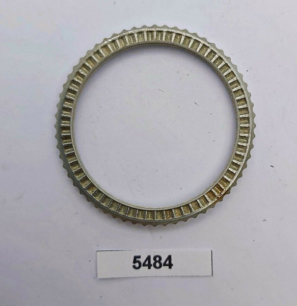 USED SEIKO MENS STAINLESS STEEL BEZEL FOR 7s26 0050 SKX023 WATCH BVT05484