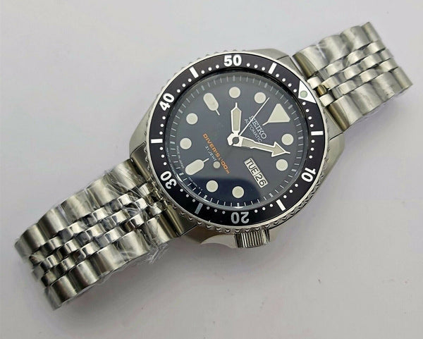 02' SEIKO 7S26 0020 SKX007 SS MENS AUTO DAY DATE 211113 SERVICED WATCH EU SHIP