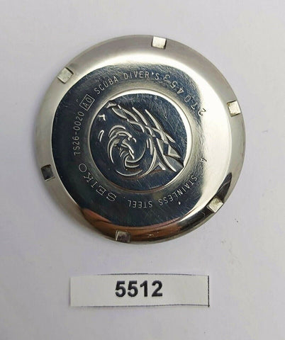 USED VINTAGE SEIKO 7S26 0020 SKX007 WATCH DIVER CASE BACK COVER 270453 BVT05512