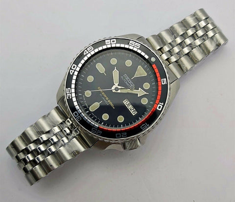 00 SEIKO 7S26 0020 SKX007 MENS PATINA RALLYE DAY DATE 030405 EU SHIP SRVCD WATCH