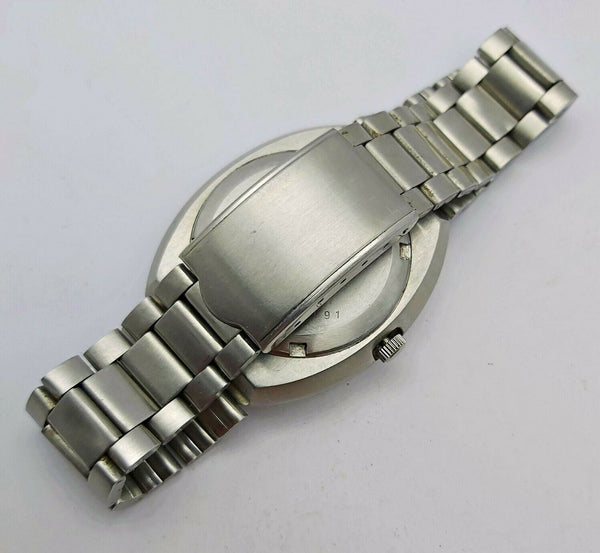 PROJECT TO FIX RADO PURPLE GAZELLE MENS AUTO BOTTOM DAY DATE WATCH EUROPE SHIP
