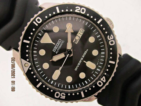 PROJECT TO FIX 99' SEIKO 7S26 0020 SKX007 AUTO DAY DATE 8n0332 DIVE PATINA WATCH