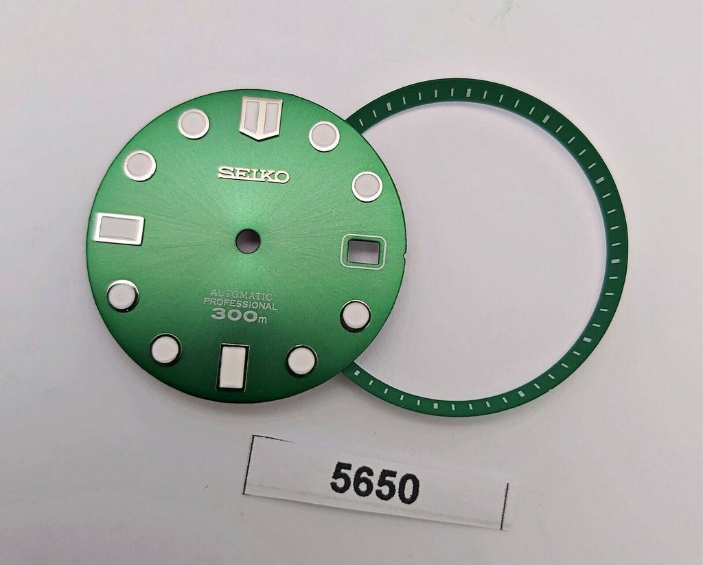 SEIKO GREEN MARINE MASTER STYLE 7S26 0020 DIAL MINUTE TRACK SET WATCH B5650