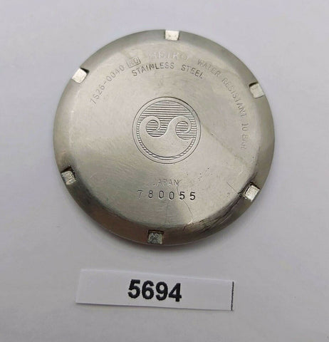 USED VINTAGE SEIKO 7S26 0040 SKX031 WATCH DIVER CASE BACK COVER 780055 #BVT05694
