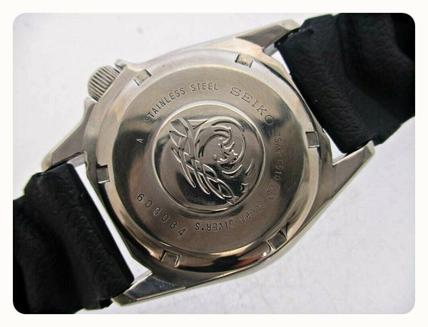 1996 SEIKO 7S26 0010 AUTO MIDSIZE DAY DATE DIVE SS 600084 EU SHIP SERVICED WATCH