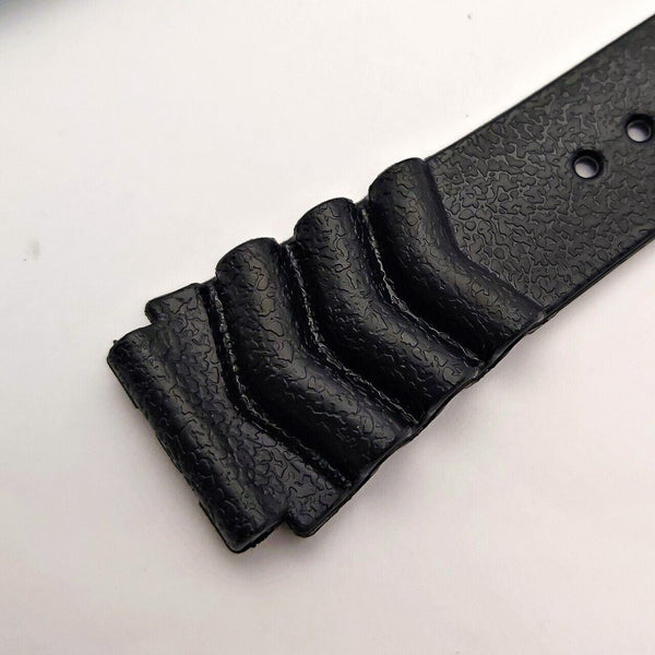 2 SEIKO RUBBER STRAP WAVE 22mm Z22 BAND 7S26 0020 6309 7040 7002 7000 WATCHES